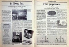 Oldtimer Praxis 1110) Borgward B 1250 in einer seltenen Vorstellung auf einer Se