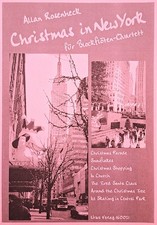 A. Rosenheck: Christmas in New York (für Blockflötenquartett) (Ursus 150021)