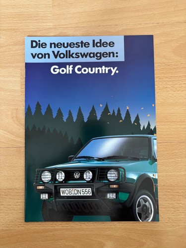 Propekt broschüre vw - /, golf