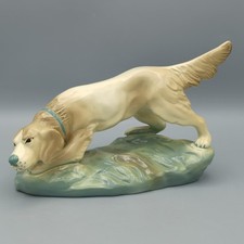 Seltene Art Déco Jagdhund