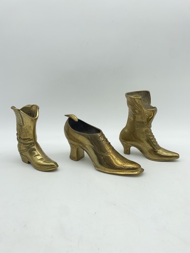 Vintage messing schuhe - vintage,
