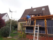 48 Volt 2 KW Windgenerator Windturbine Kleinwindkraftanlage 30KG