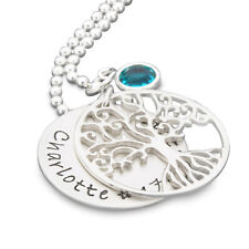 Taufkette Gravur LEBENSBAUM