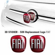 Fiat 3D Aufkleber Ersatzlogo