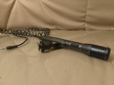 Vivanco EVM 168 Video Mikrofon 3,5 mm Klinke mit Stativ Halterung und Popschutz