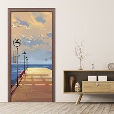 Türposter Klebefolie