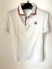 Moncler Poloshirt Weiß L