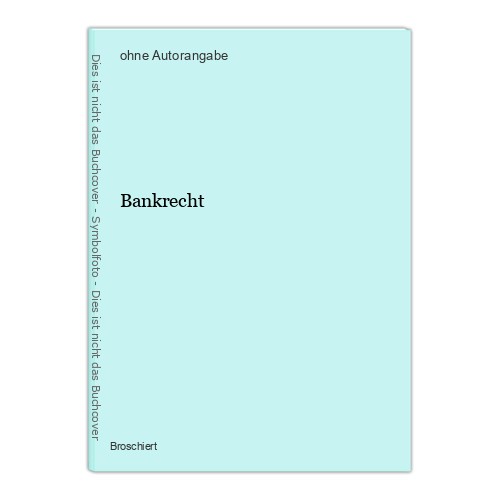 Bankrecht