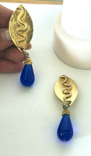 Vintage ohrringe couture pâte - vintage,