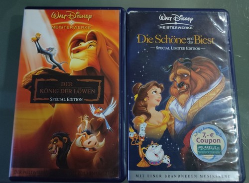 Disney vhs die schöne und - vhs,