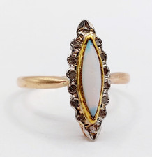 Antiker Marquise Ring 18 Karat