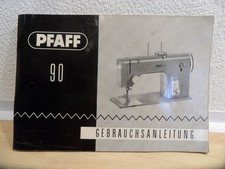 Pfaff Gebrauchsanleitung von