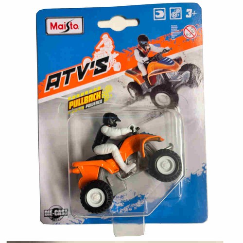 Maisto atv pullback quad - maisto,