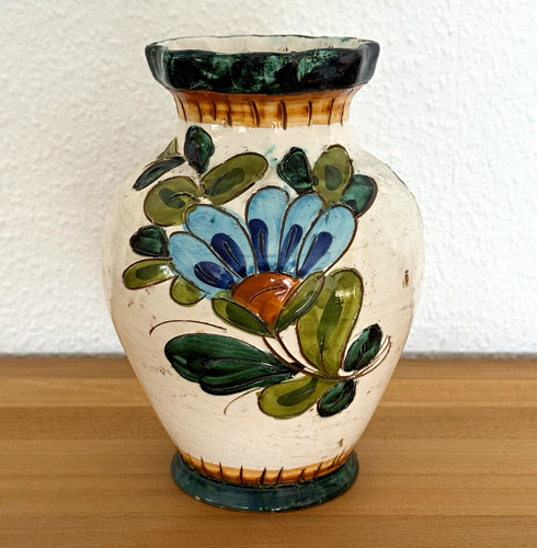 Vase majolika italien - majolika,