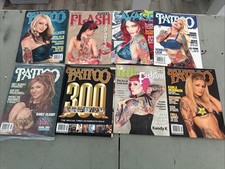 Tattoo Magazine Lot Of 8