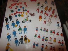 riesige tolle Nostalgie Playmobil Figuren 1974 Spielzeug, mit Zubehör 