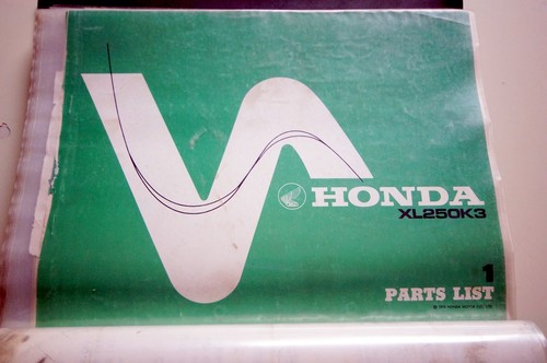 Original ersatzteilliste honda - original,