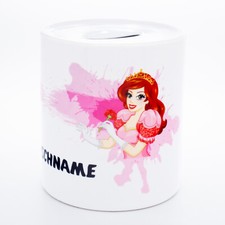 Prinzessin Spardose mit Namen
