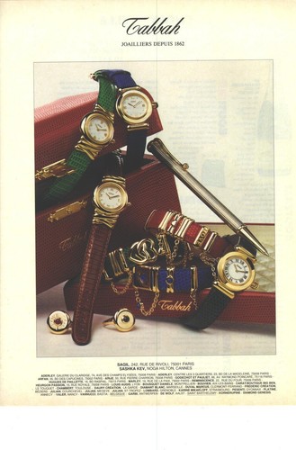 Reklame werbung 1994 tabbah - reklame,