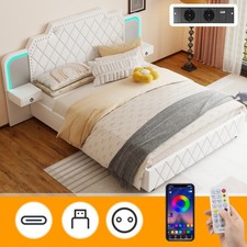 Polsterbett 140x200 Doppelbett