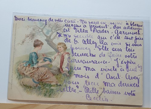 Postkarte 6 1900 - ak, 12.6.1900