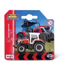 MAISTO MINI ARBEITSMASCHINEN - MASSEY FERGUSSON 3" 8S.265 TRAKTOR DIECAST