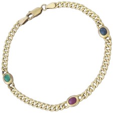 Armband Saphir Rubin Smaragd