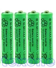 4X Akku AAA 3000 mAh 1,2V Wiederaufladbare Gigaset DECT schnurlos Telefon Solar