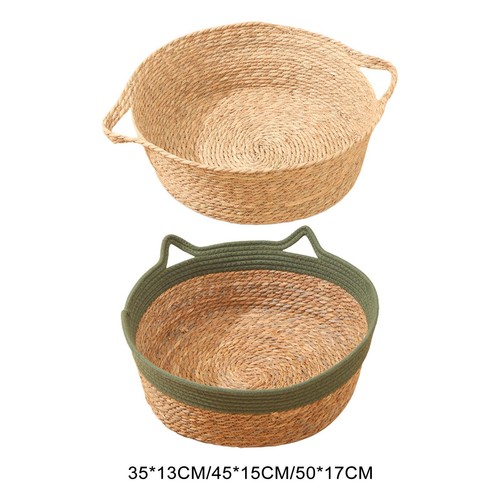 Katzenbett korb weaving pet - weaving,