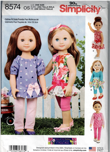 Simplicity 8574 zoll - simplicity, 14