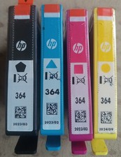 4x Original HP 364 Multipack