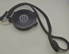 DDR Kompass Freiberger Präzisionsmechanik W-Nr.371717 mit Spiegel funktionsfähig