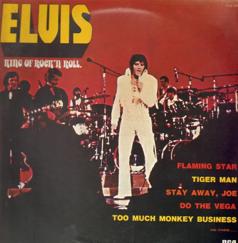 Elvis presley king rock - of,