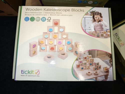 Tickit wooden kaleidoscope - wooden,