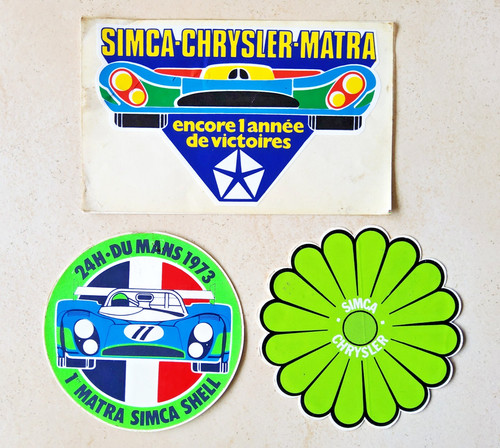 Matra simca chrysler shell - matra,