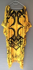 Kaftan Damen Kleid lang GELB