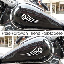 2x Tribal Tank Aufkleber 20cm