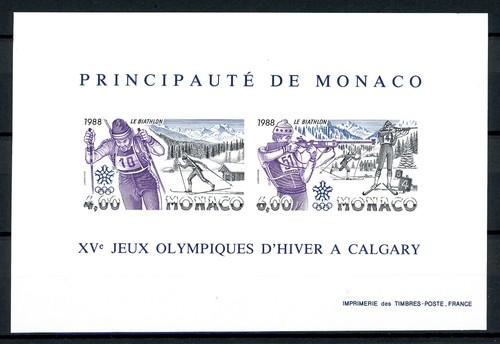 Monaco block postfrisch - block, u