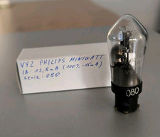 VY2 Volksempfänger PHILIPS MINIWATT DKE-38 50 Opta tube valvola Röhre