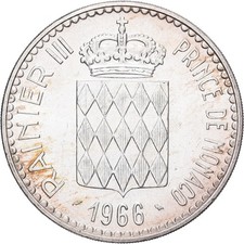 Münze, Monaco, Rainier III