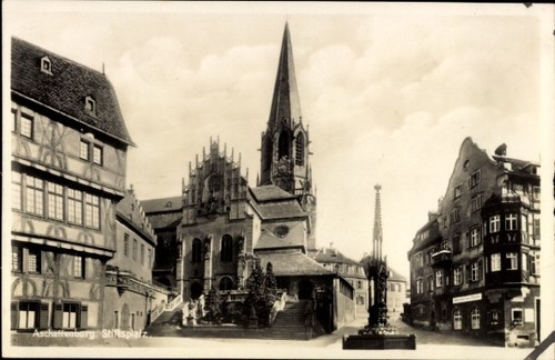Aschaffenburg in - ak,