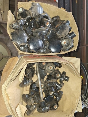 Drehknauf schwarz knebelmutter - drehknauf,