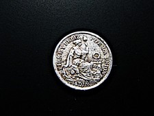 Peru  1/2 Dinero  1910  Silber !!