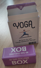 Yoga Box - Yoga für zu Hause - 30-Tage-Challenge NGV-Verlag - super Zustand