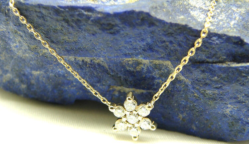 Damen diamant collier - diamant,