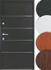 Haustür Eingangstür Justus - hochwertige Kellertür Außentür in versch. Farben