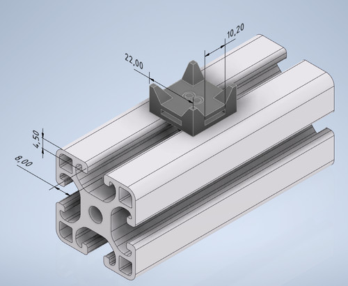 Kabelhalter nut 10 - 6, 8