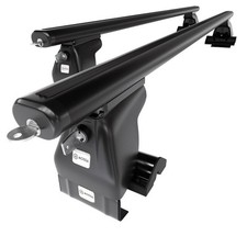 Alu Dachträger für Mercedes-Benz C Klasse W203 Limousine (2004-2006) A schwarz