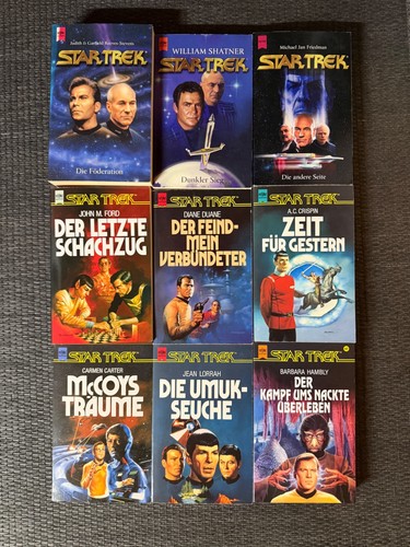Star trek bücher - star,