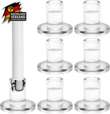 Glas Kerzenständer Set